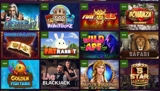 Malina casino games