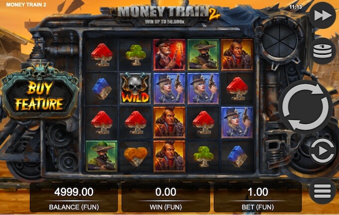 Play Money Train 2 Money Train 2 Slot