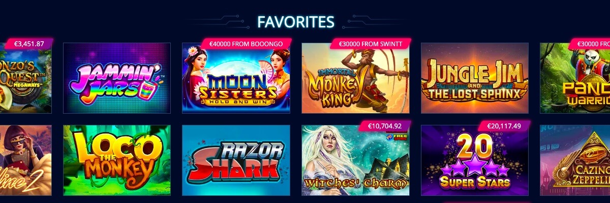 Play with Mr Bit Casino Mr Bit Casino games