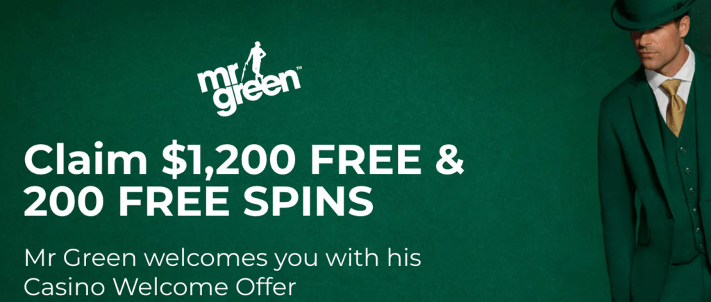 mr green welcome offer canada casino promotional offers