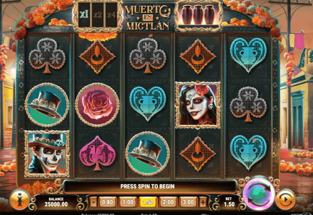 muerto en mictlan halloween slot play n go canada casino offers