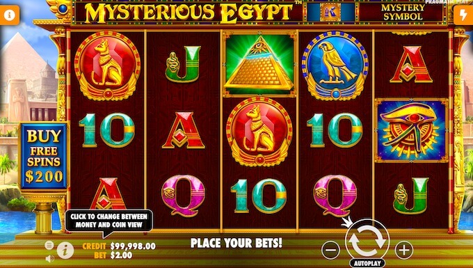 Play Mysterious Egypt Mysterious Egypt slot