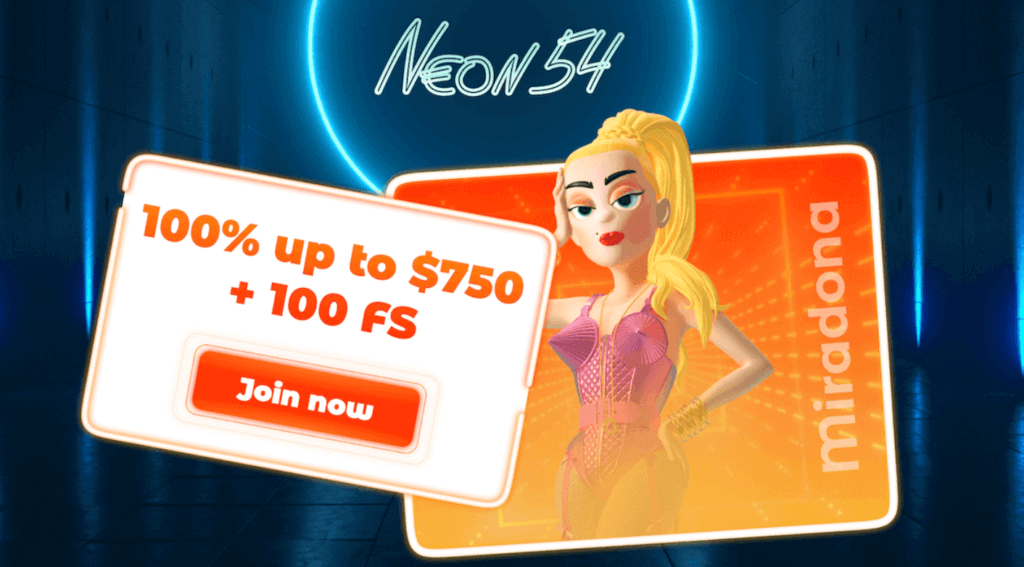 neon54 welcome offer canada casino promotions offers