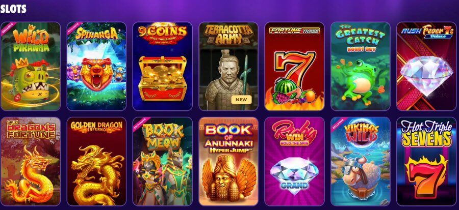 online slots available at PoleStar Casino
