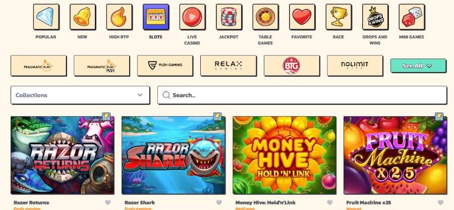 Online Slots at SpinsBro canada casino