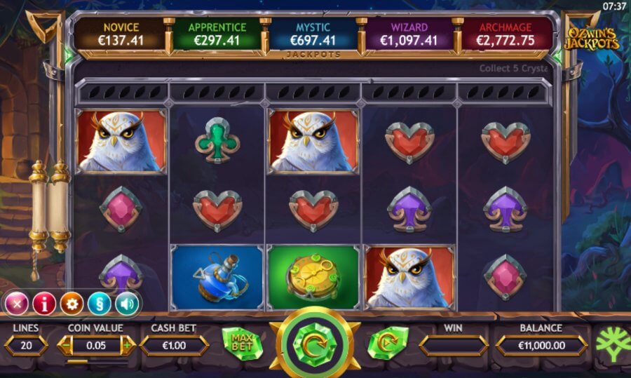 ozwin's jackpot slot theme canada casino