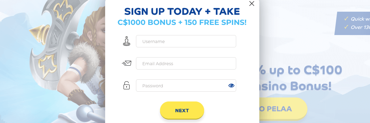 Register with Pelaa Casino! Pelaa Registration