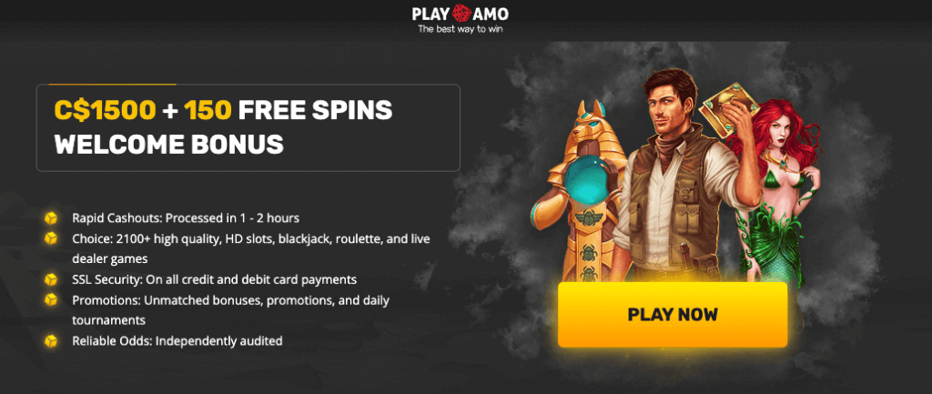 playamo best casino welcome bonuses canada casino