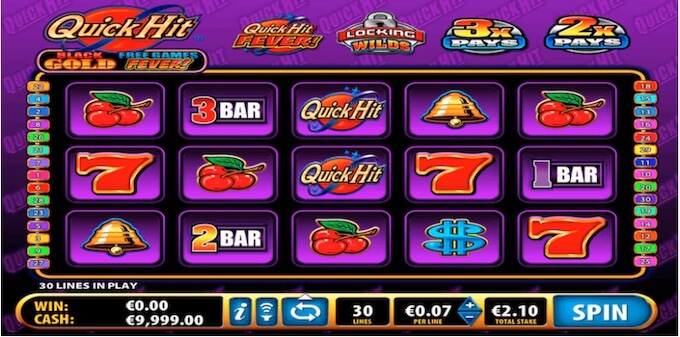 Quick hit black gold Quick hit slot machines series