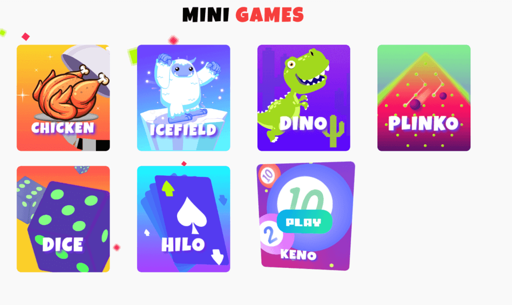 rolletto casino mini games exclusive games canada casino