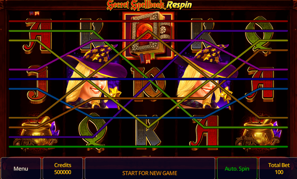 secret spellbook respin swintt provider review canada casino slots