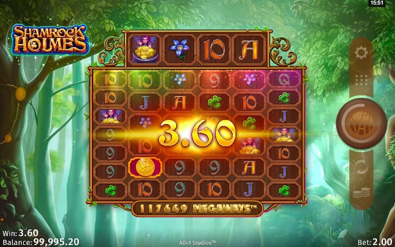 Read the Review Shamrock Holmes Megaways slot
