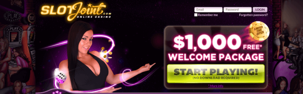 SlotJoint Exclusive Welcome Bonus 