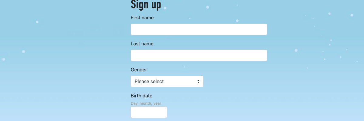 Register with SLotnite Slotnite Registrations