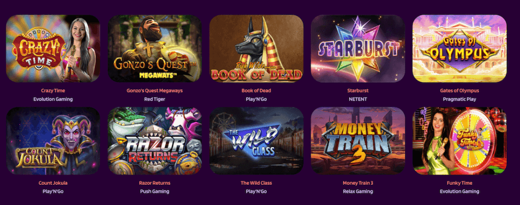 SlotParadise Canada casino games