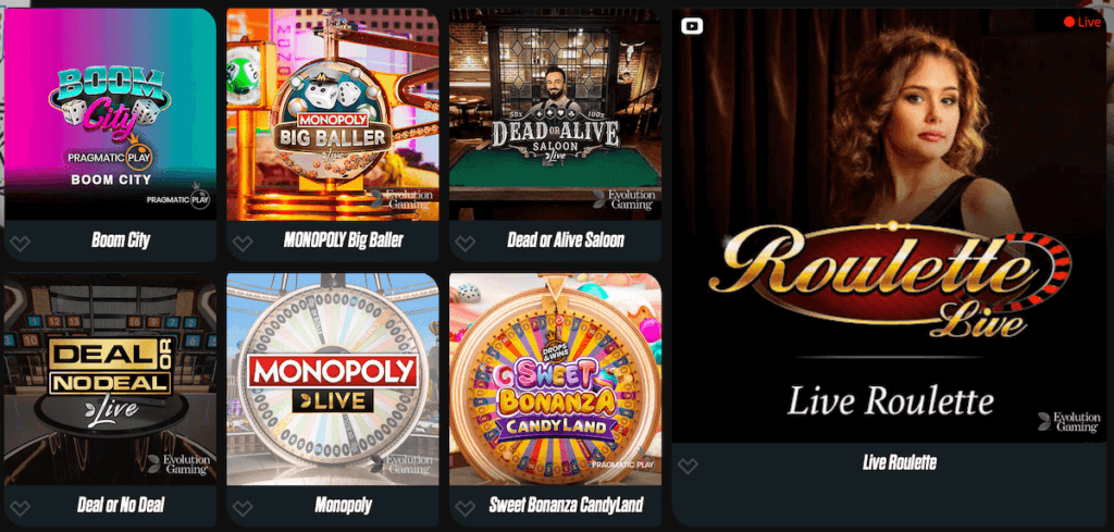 Spin Rider Live Dealer Game Library