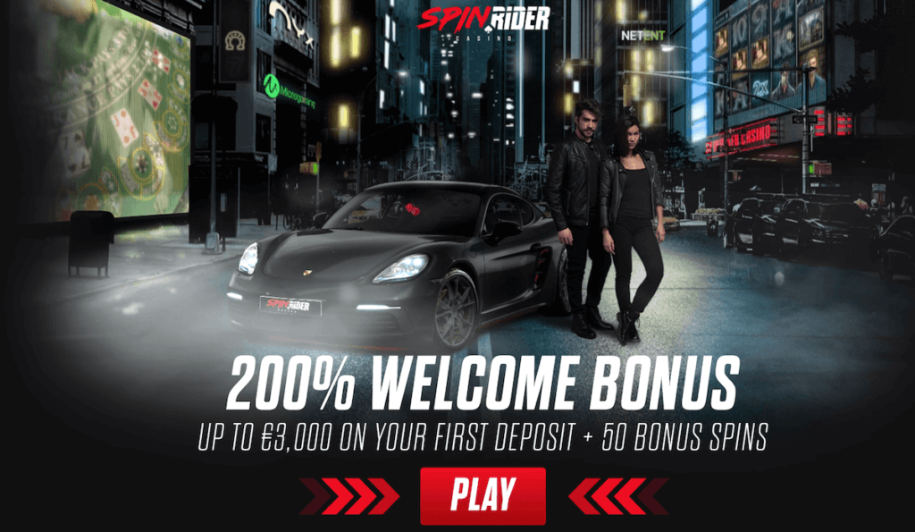 Spin Rider Canada Welcome Bonus