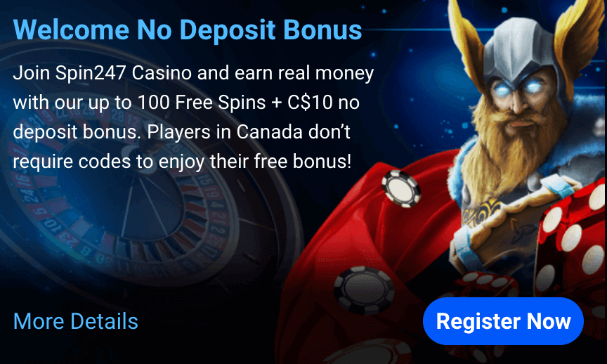 spin247 casino no deposit required welcome bonus canada casino