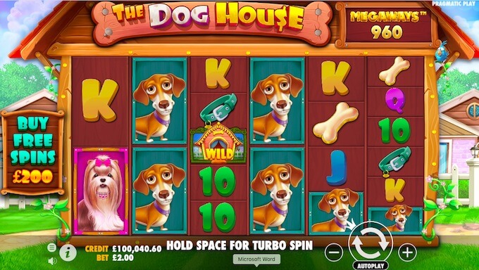 The Dog House Megaways The Dog House Megaways slot