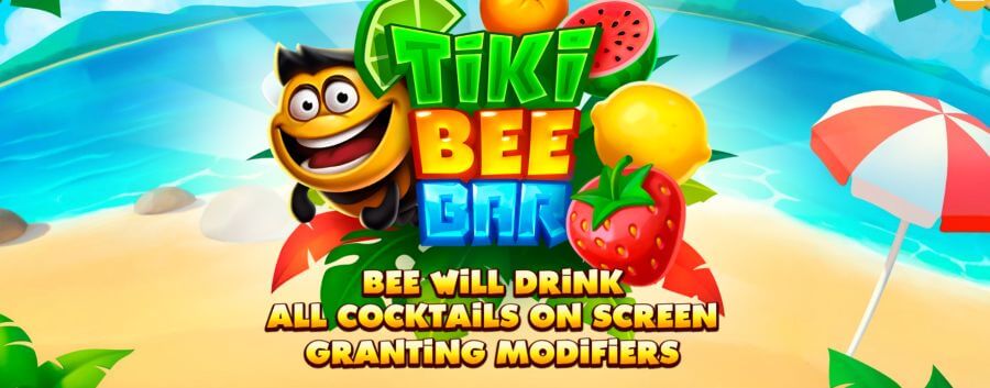 Tiki Bee Bar slot fruit themed canada casino