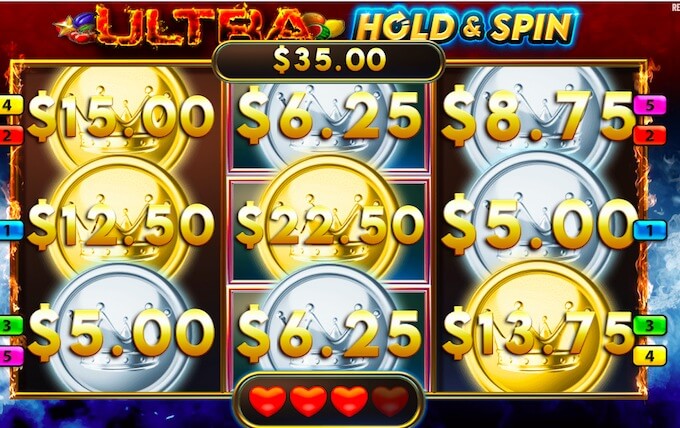 Ultra Hold and Spin Slot