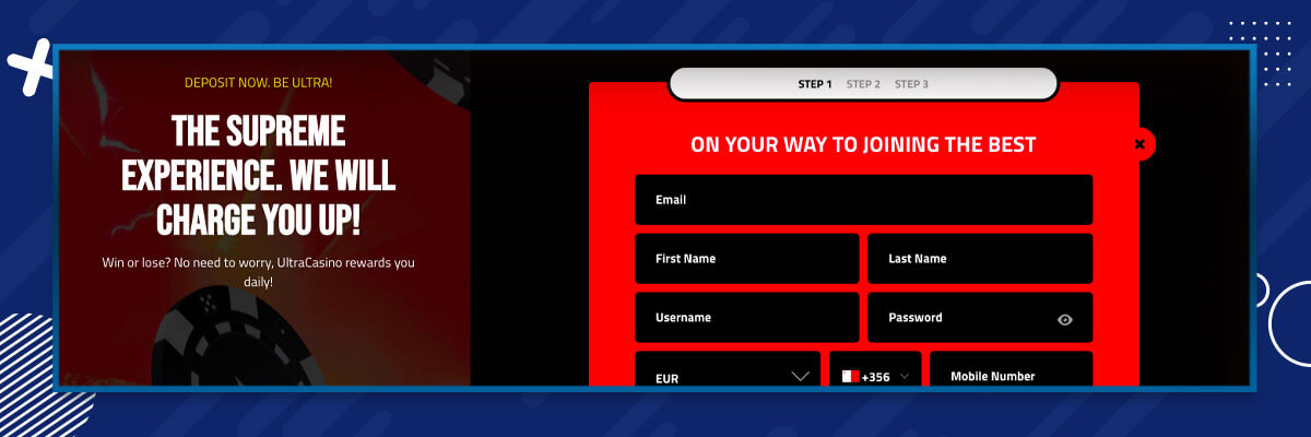 Ultracasino Registration 
