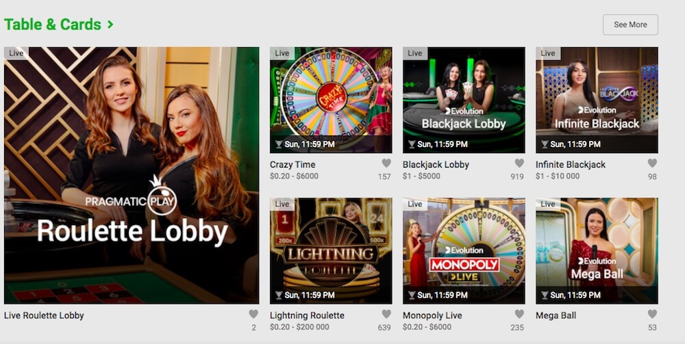 Unibet casino review Unibet Canada games
