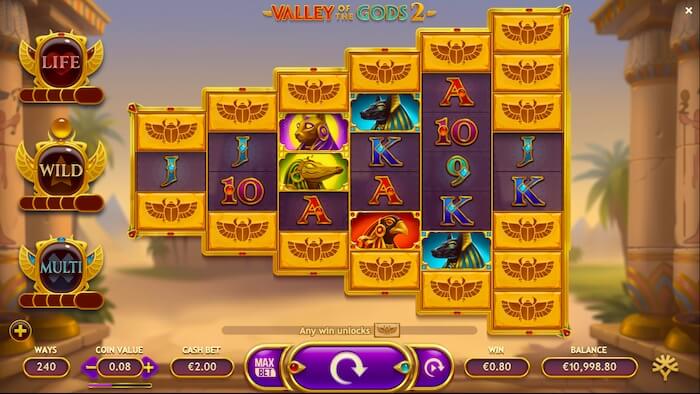 Valley of the Gods 2 slot