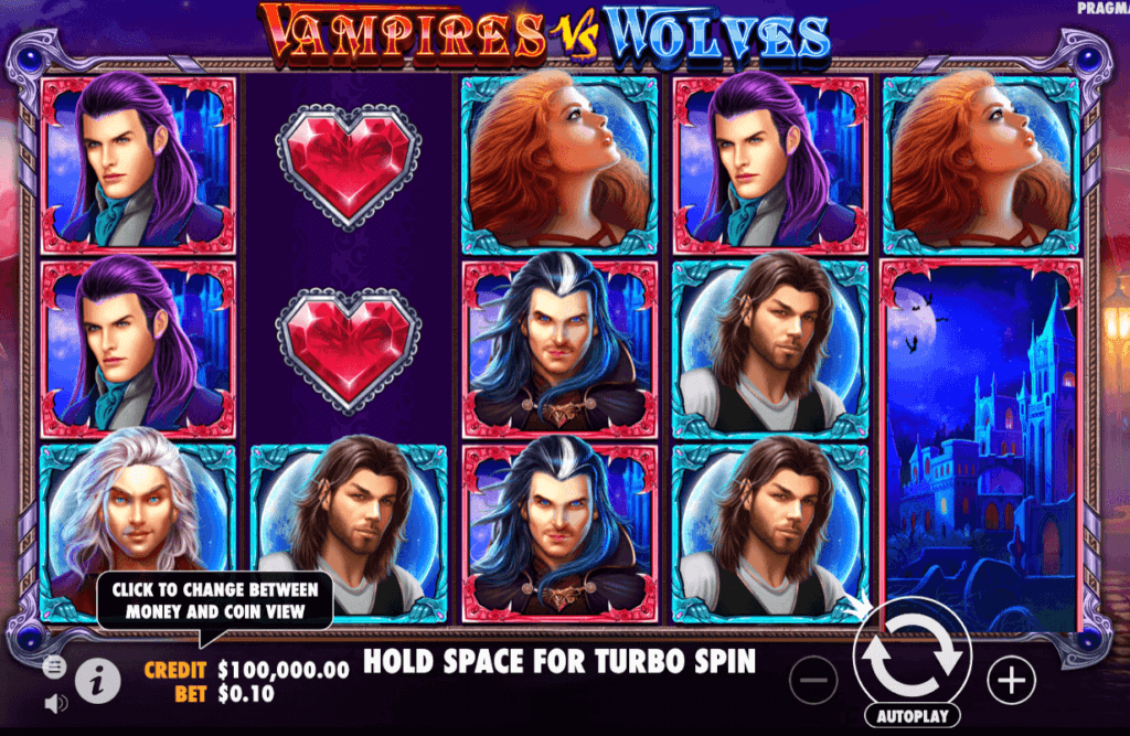 vampires vs wolves slot pragmatic play review canada casino