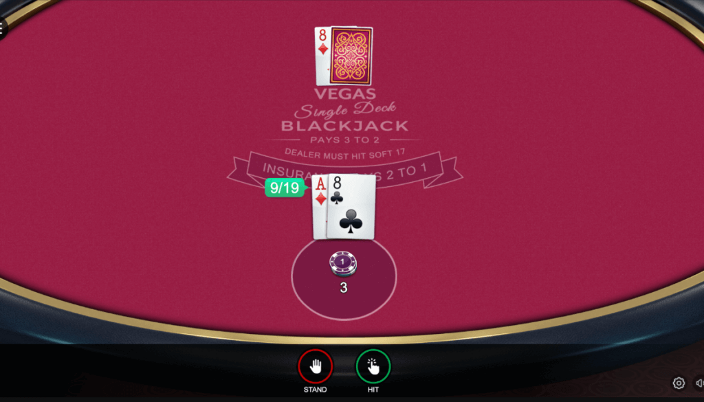 vegas single deck blackjack microgaming free blackjack demo games canada casino