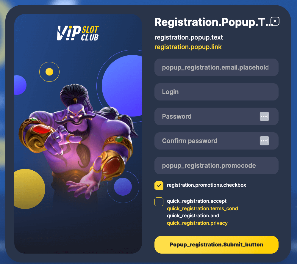 vipslotclub register sign up canada casino review