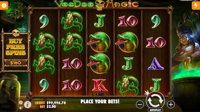 Voodoo Magic slot Canada