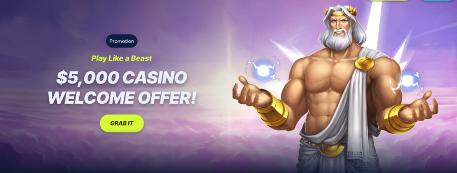 BetBeast welcome offer - canada casino