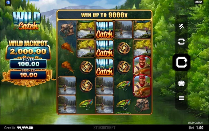 play wild catch slot Wild Catch slot Microgaming