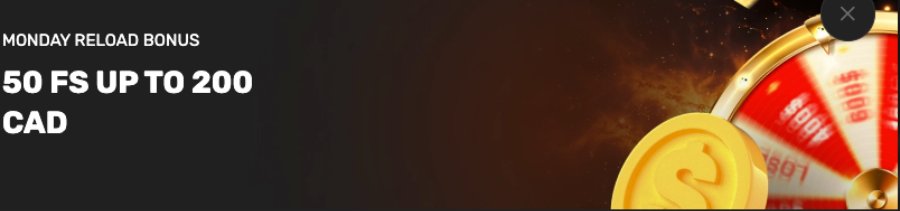 winpulse reload offer - canada casino