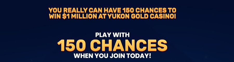 yukon gold casino welcome bonus canada