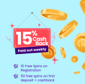 Cashback Offer at Zinkra Casino 